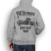 JL Ultimate Illustration For A Moto Guzzi Eldorado Motorbike Fan Hoodie