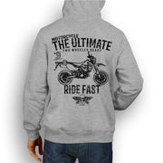 JL Ultimate Illustration For A Suzuki DRZ400SM 2016 Motorbike Fan Hoodie