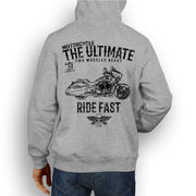 JL Ultimate Illustration For A Victory Cross Country Motorbike Fan Hoodie
