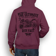 JL Ultimate Illustration For A MV Agusta F3 800RC Motorbike Fan Hoodie