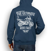 JL Ultimate Illustration For A BMW R1200GS 2011 Motorbike Fan Hoodie