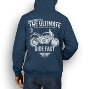 JL Ultimate Illustration For A Ducati Monster 1200 Motorbike Fan Hoodie