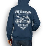 JL Ultimate Illustration For A Ducati Panigale R Motorbike Fan Hoodie