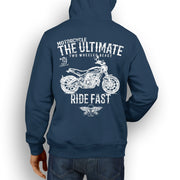 JL Ultimate Illustration For A Ducati Scrambler Icon Motorbike Fan Hoodie