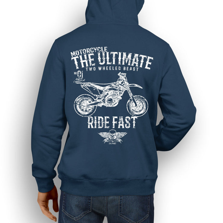 JL Ultimate illustration for a KTM 450 SMR Motorbike fan Hoodie