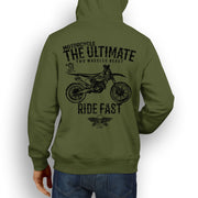 JL Ultimate illustration for a KTM 450 XC F Motorbike fan Hoodie