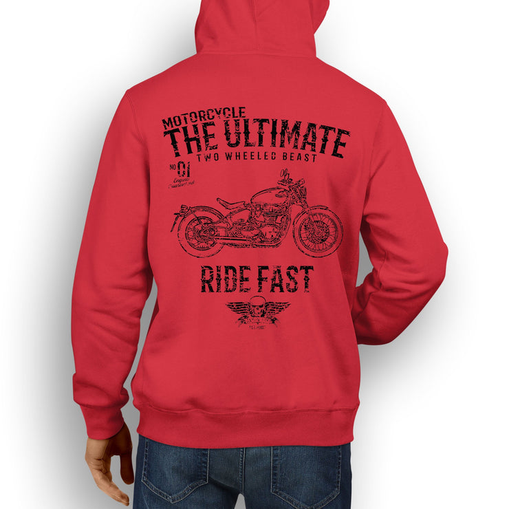 JL Ultimate Art Hood aimed at fans of Triumph Bonneville Bobber Motorbike