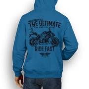 JL Ultimate Illustration For A Kawasaki Z1000 Motorbike Fan Hoodie