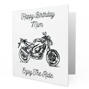 Jaxon Lee - Birthday Card for a Hyosung GT250 Motorbike fan