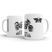 JL Illustration For A Hyosung GT250 Motorbike Fan – Gift Mug