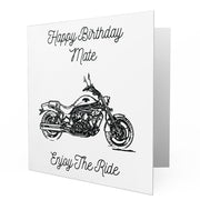 Jaxon Lee - Birthday Card for a Hyosung GV650 Motorbike fan