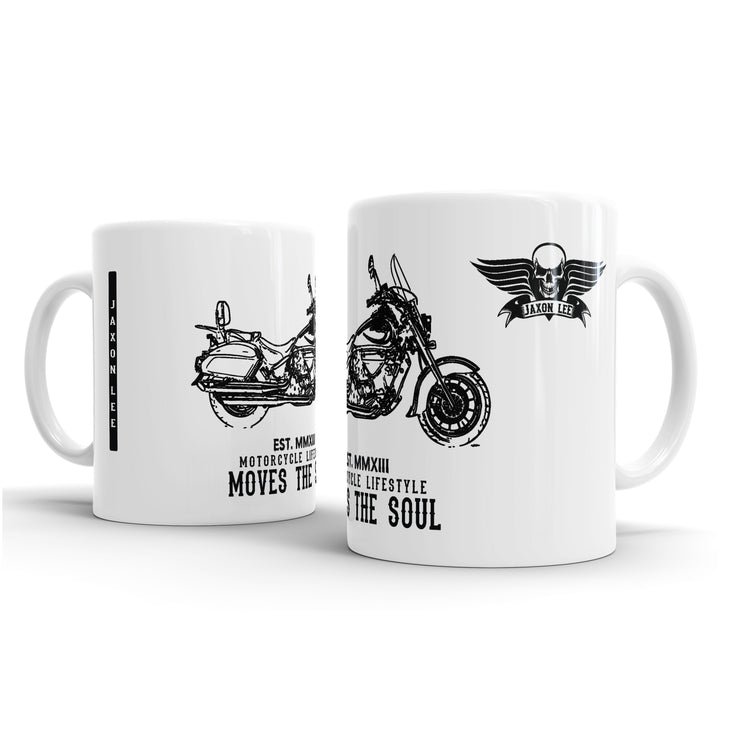 JL Illustration For A Hyosung ST7 Deluxe Motorbike Fan – Gift Mug