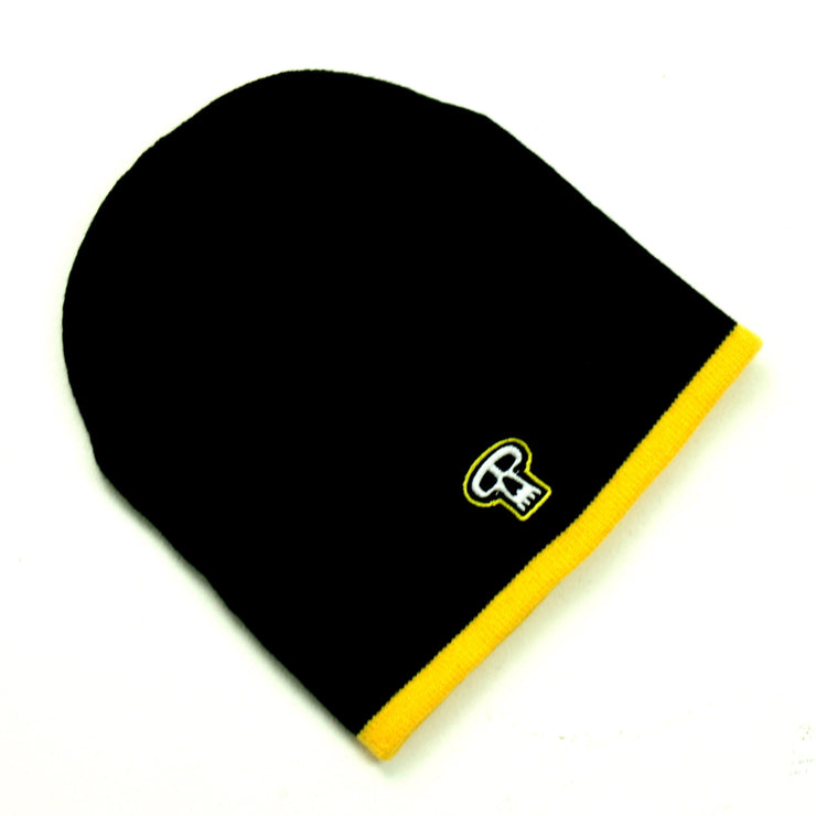 Jaxon Lee Skull Logo - Two-tone Skull Cap Beanie