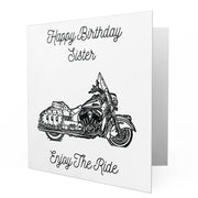 Jaxon Lee - Birthday Card for a Indian Chief Vintage Motorbike fan