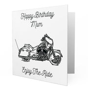 Jaxon Lee - Birthday Card for a Indian Chieftain Motorbike fan