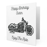Jaxon Lee - Birthday Card for a Indian Scout Motorbike fan