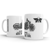 JL Illustration For A Indian Scout Motorbike Fan – Gift Mug