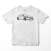 JL Illustration For A Infiniti Q60 Red Sport 400 Motorcar Fan T-shirt