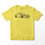 JL Illustration For A Infiniti Q60 Red Sport 400 Motorcar Fan T-shirt