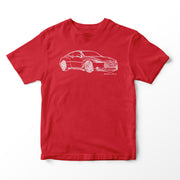 JL Illustration For A Infiniti Q60 Red Sport 400 Motorcar Fan T-shirt