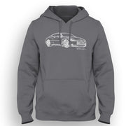 JL Illustration For A Infiniti Q60 Red Sport 400 Motorcar Fan Hoodie