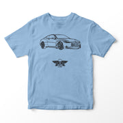 JL Basic Illustration for a Infiniti Q60 Red Sport 400 Motorcar fan T-shirt