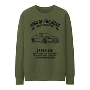 JL King Illustration for a Infiniti Q60 Red Sport 400 Motorcar fan Jumper