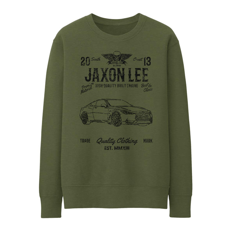 JL Soul Illustration for a Infiniti Q60 Red Sport 400 Motorcar fan Jumper