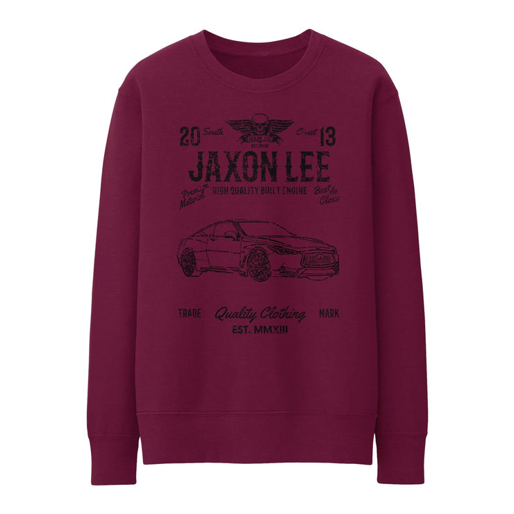 JL Soul Illustration for a Infiniti Q60 Red Sport 400 Motorcar fan Jumper