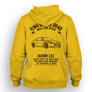 JL King Art Hood aimed at fans of Infiniti Q60 Red Sport 400 Motorcar