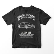 JL King Illustration for a Infiniti Q60 Red Sport 400 Motorcar fan T-shirt