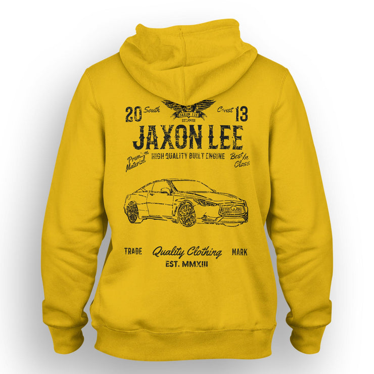 JL Soul Art Hood aimed at fans of Infiniti Q60 Red Sport 400 Motorcar