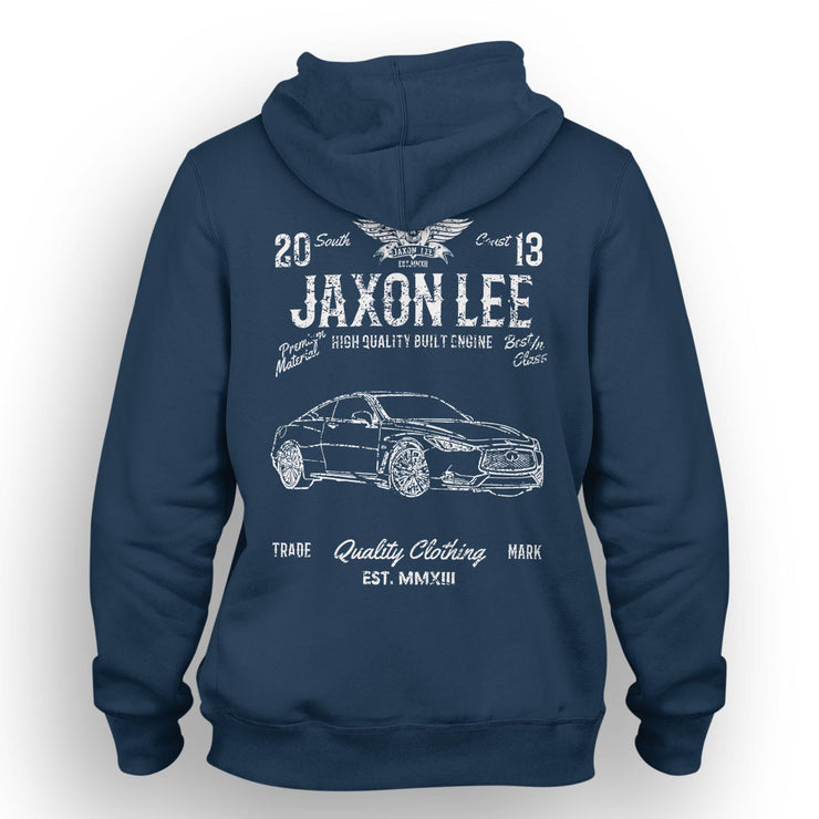JL Soul Art Hood aimed at fans of Infiniti Q60 Red Sport 400 Motorcar