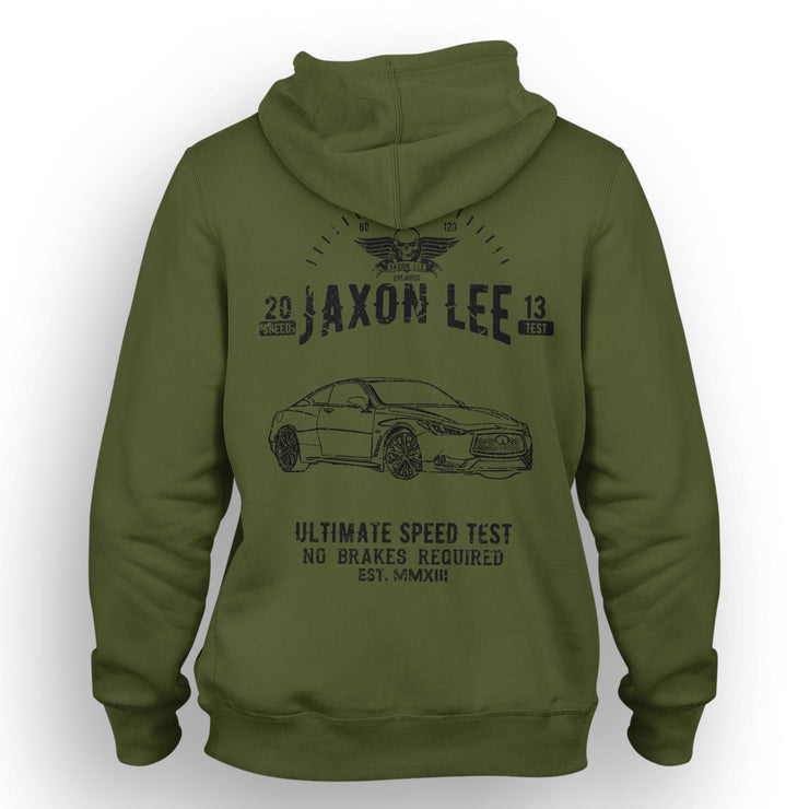 JL Speed Art Hood aimed at fans of Infiniti Q60 Red Sport 400 Motorcar