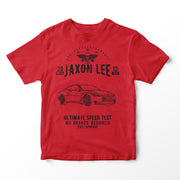 JL Speed Illustration for a Infiniti Q60 Red Sport 400 Motorcar fan T-shirt