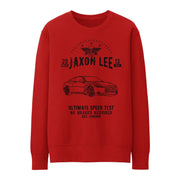 JL Speed Illustration for a Infiniti Q60 Red Sport 400 Motorcar fan Jumper