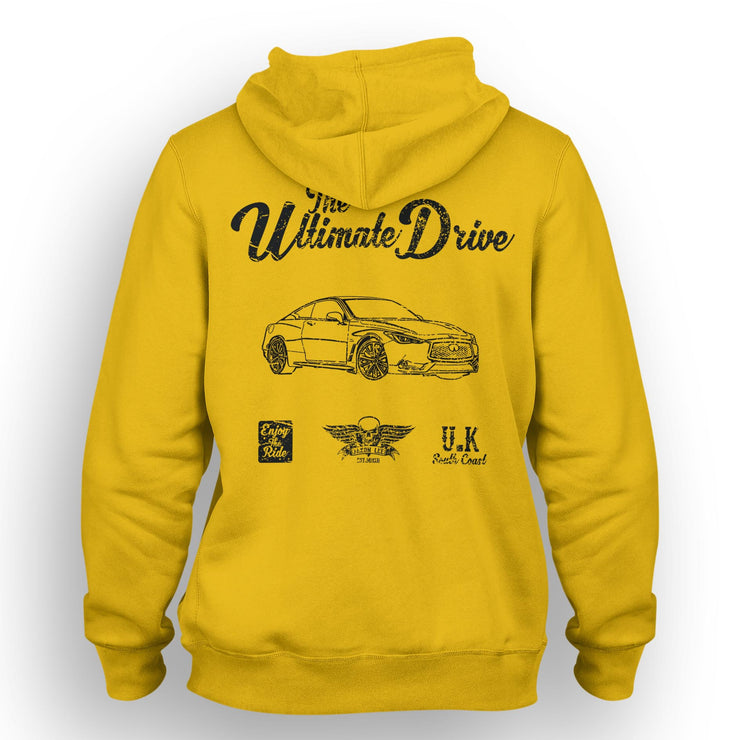JL Ultimate Art Hood aimed at fans of Infiniti Q60 Red Sport 400 Motorcar