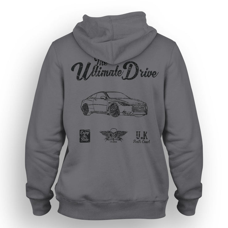 JL Ultimate Art Hood aimed at fans of Infiniti Q60 Red Sport 400 Motorcar