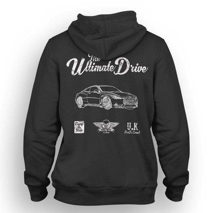 JL Ultimate Art Hood aimed at fans of Infiniti Q60 Red Sport 400 Motorcar