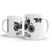 JL Illustration For A Moto Guzzi V85 TT Motorbike Fan – Gift Mug