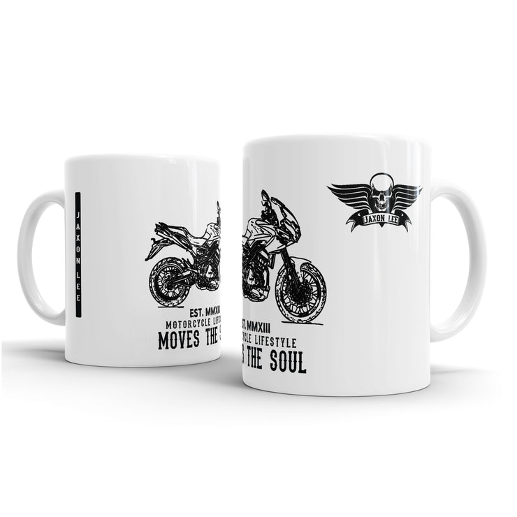 JL Illustration For A Benelli Tornado TRE 1130K Amazonas Motorbike Fan – Gift Mug