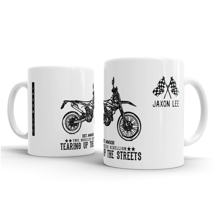 JL illustration for a KTM 350 EXC F Motorbike fan – Gift Mug