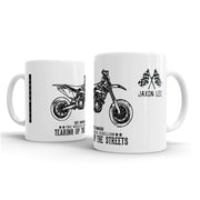 JL illustration for a KTM 450 SMR Motorbike fan – Gift Mug