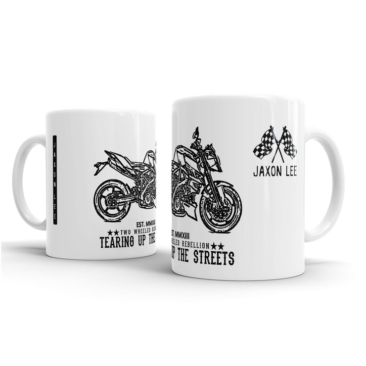 JL illustration for a KTM 990R Super Duke Motorbike fan – Gift Mug