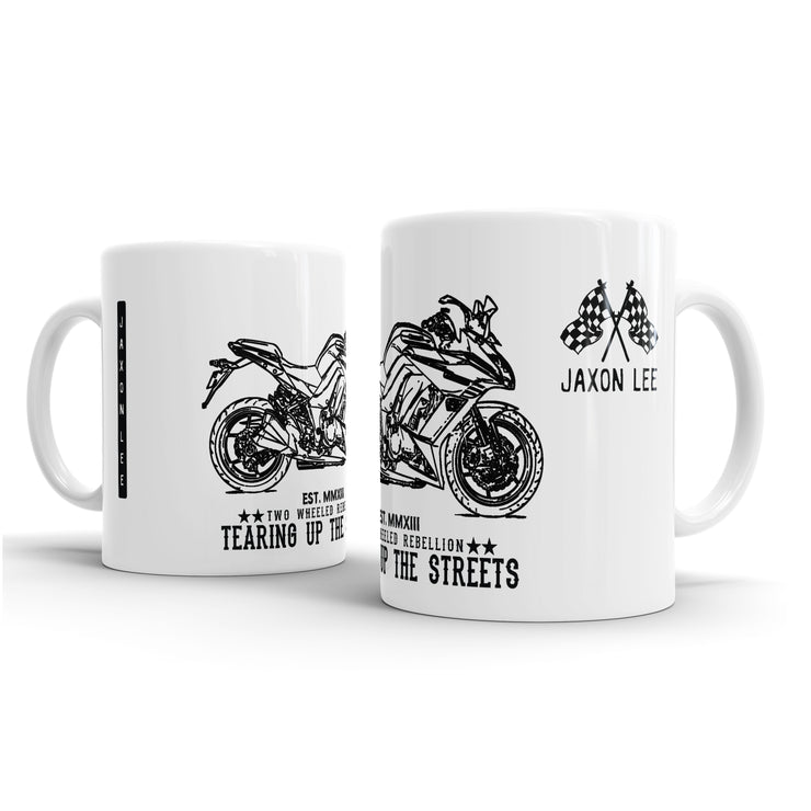 JL Illustration For A Kawasaki Z1000SX 2016 Motorbike Fan – Gift Mug