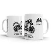 JL Illustration For A Kawasaki Z1000SX 2017 Motorbike Fan – Gift Mug