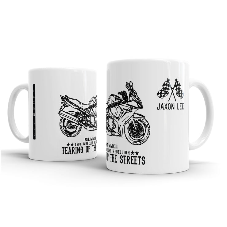 JL Illustration For A Suzuki GSX 650FA 2014 Motorbike Fan – Gift Mug