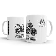 JL Illustration For A Suzuki GSX S1000 Motorbike Fan – Gift Mug