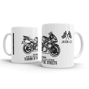 JL Illustration For A Suzuki GSXR 1000 2003 Motorbike Fan – Gift Mug