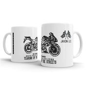 JL Illustration For A Suzuki GSXR 750 2006 Motorbike Fan – Gift Mug